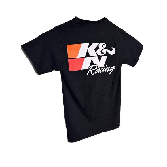 K&N Racing NEW t-shirt size L black mechanic garage car parts large automotive - Picture 5 of 9